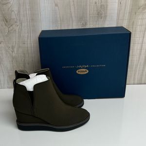 Dr Scholl’s New Johnnie Wedge Shoe Olive Women’s Size 6